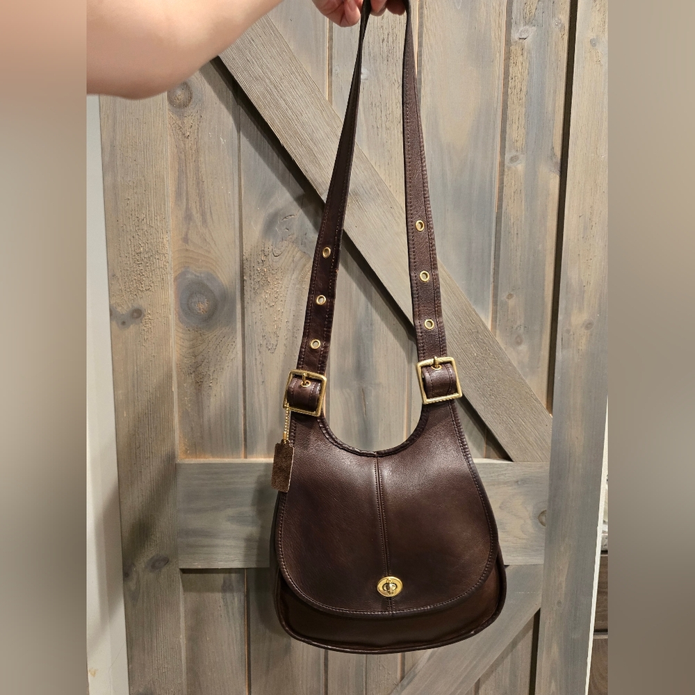 Vintage Coach Pre-creed Mahogany Cresent
